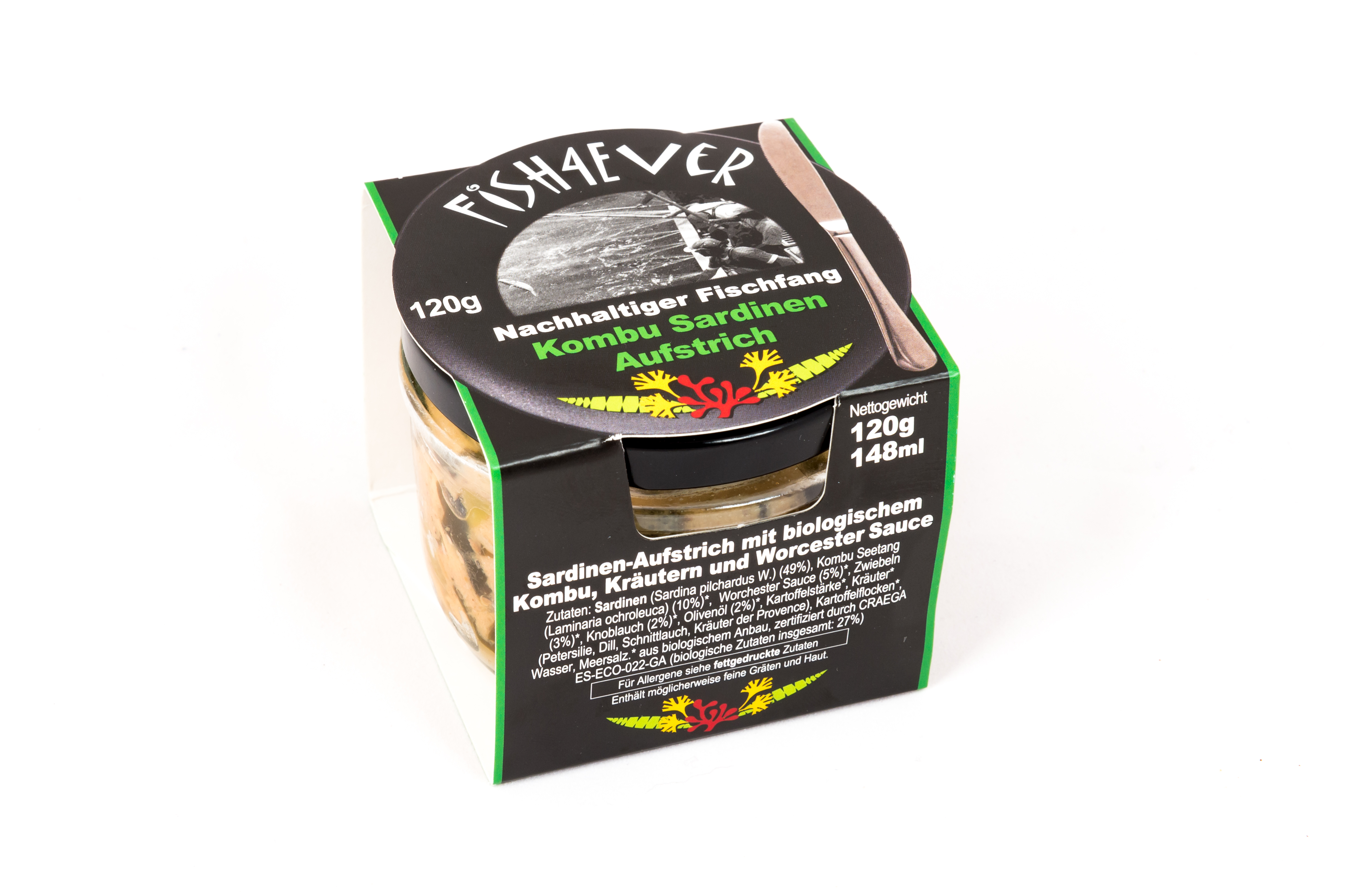 F4E 503 Sardine Pate German Fish4Ever DE